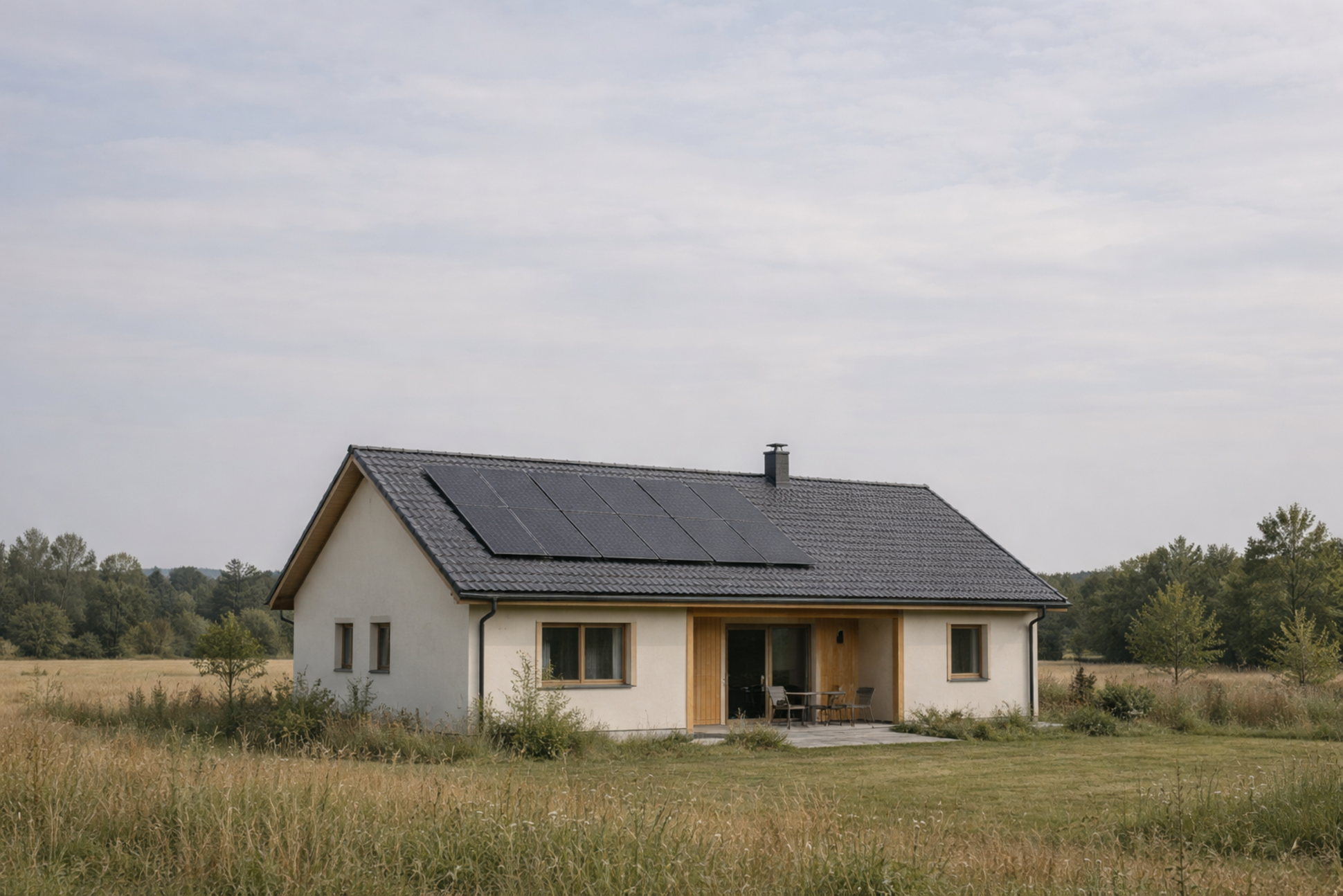 Ein modernes Landhaus im Grünen