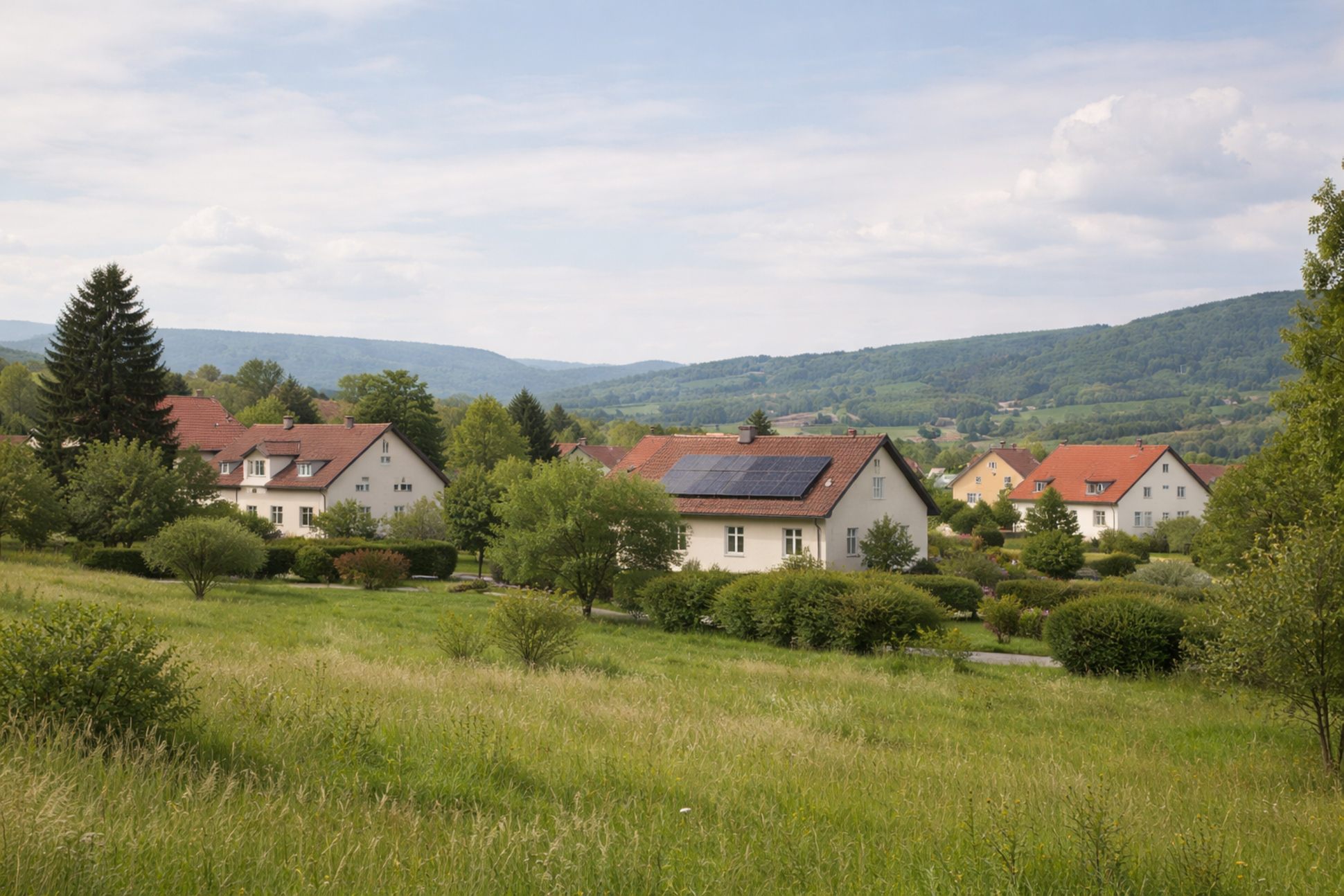 Idylle Vorort Wartburgkreis