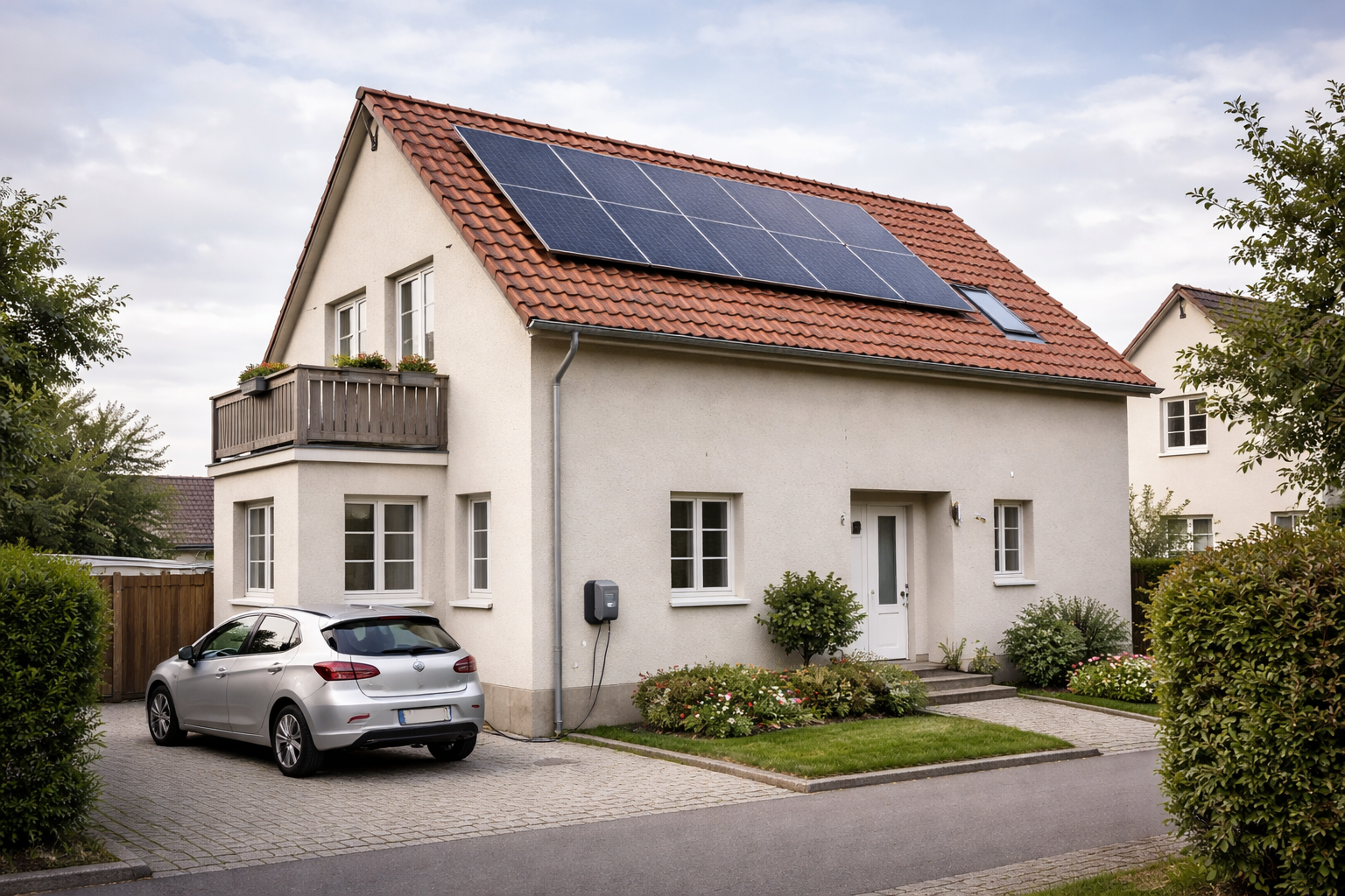 Energiesparendes Zuhause mit Elektroauto