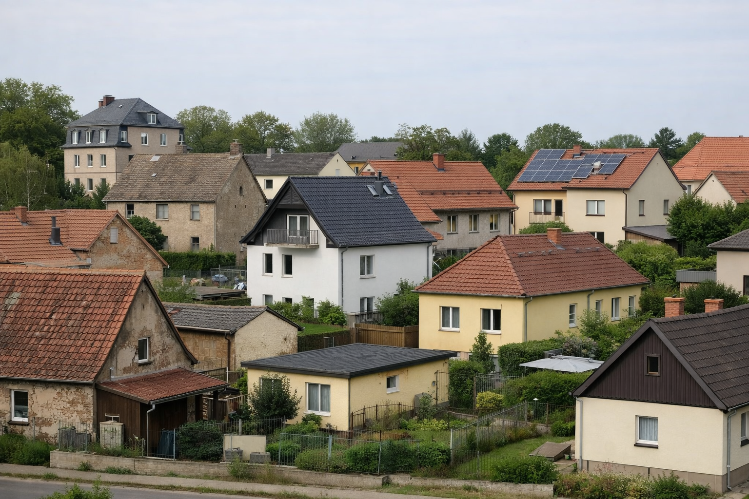 Vielfältige Architektur in Wurzen