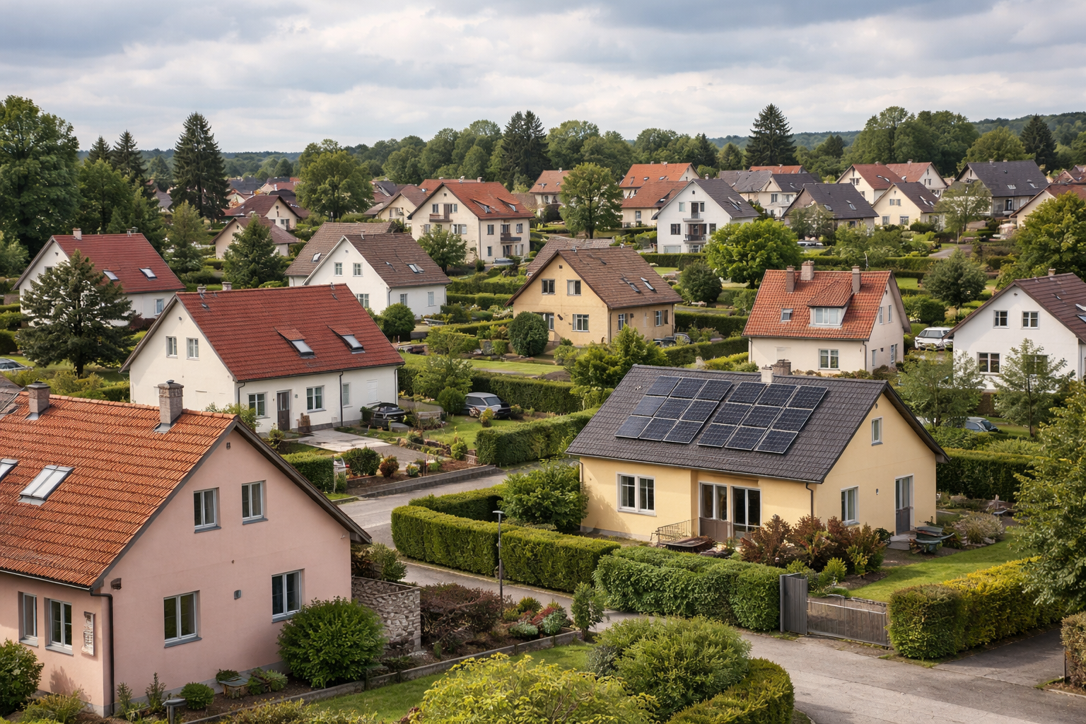 Ruhige Wohngegend in Rudolstadt